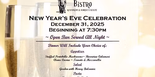 Bill Lopez Solo @ Riverview Bistro NYE