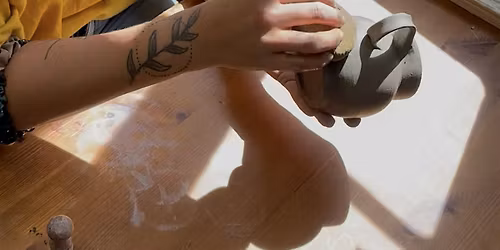 Sculpt & Paint Pottery Class - Cambridge