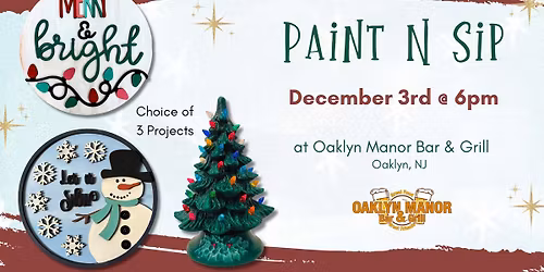 Paint N Sip at Oaklyn Manor