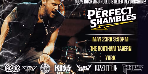 THE PERFECT SHAMBLES LIVE @ THE BOOTHAM TAVERN [YORK]