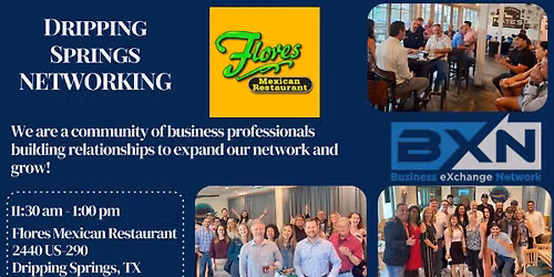 BXN Dripping Springs Networking Luncheon