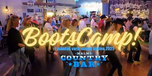 BootsCamp! L\u00e4r dig Linedance 17 nov