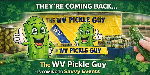 WV Pickle Guy is coming to Valley View Mall!! Sponsored by Savvy Events! 