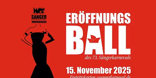 Er\u00f6ffnungsball des 73. S\u00e4ngerkarnevals 