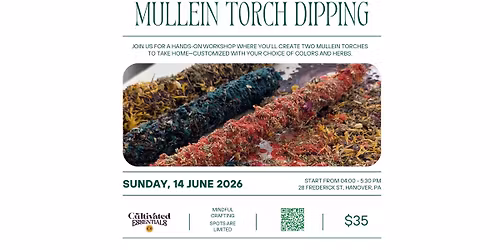 Mullein Torch Dipping | June 14