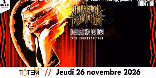 IMPERIAL TRIUMPHANT \u2022 KNOLL \u00e0 \u00d4 Totem Live (Rillieux-la-Pape)