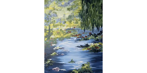 Monet Inspired Weeping Willow - Paint and Sip in Boston | Classpop!\u2122