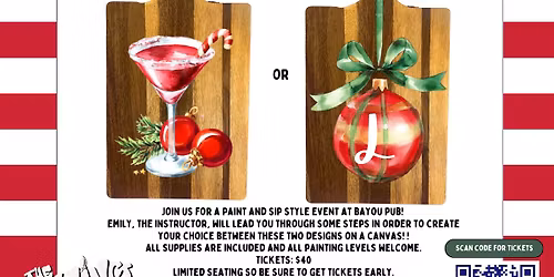 Paint and Sip with The Traveling Painter