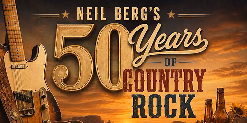 Neil Bergs 50 Years of Country Rock at McCain Auditorium