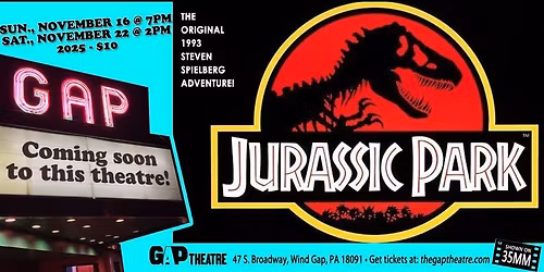 JURASSIC PARK (1993) in 35mm