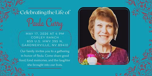 Paula Curry Celebration of Life