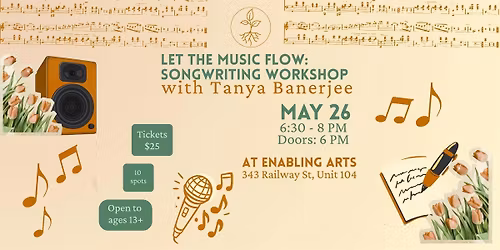 Let the Music Flow: songwriting workshop