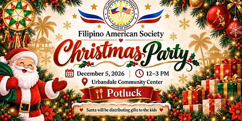 Filipino American Society Annual Christmas Party 