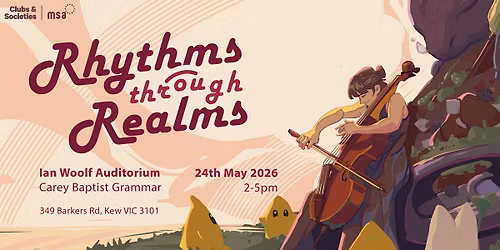 Rhythm through Realms - 2026 MUPS Autumn Concert