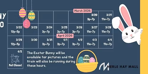 Easter Bunny @ Merle Hay Mall