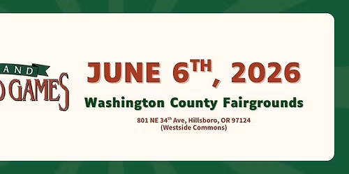 Portland Highland Games 2026