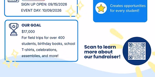 Rising Hill PTA Fun Run Fundraiser!