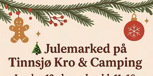 Julemarked på Tinnsjø Kro & Camping
