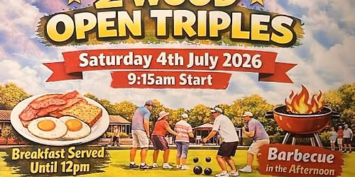 Leigh Park 2 Woods Open Triples 