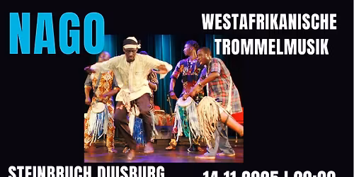 NAGO \u2013 westafrikanische Trommelmusik