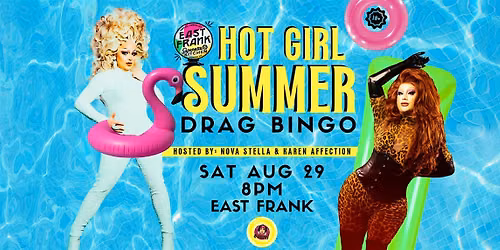 August Drag Bingo