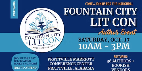 Fountain City Lit Con 2026: an Author & Vendor Event