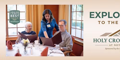 You're Invited: April 23 Lunch & Learn at Holy Cross Village