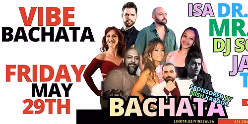 \ud83d\udea8Vibe Bachata\ud83d\udea8!! \ud83c\udf89Moe + ISA + Janice + Squared + Talek ! Le Nordik Give-Away!
