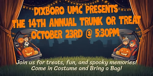 14th Annual Trunk or Treat Event
