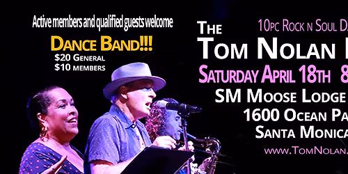 Tom Nolan Band - 10pc Rock 'n Soul Dance Band