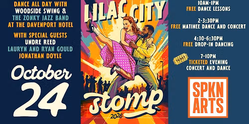 Lilac City Stomp - An all day celebration of vintage swing dance & live jazz at the Davenport Hotel