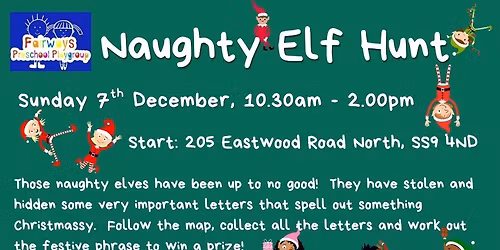 Naughty Elf Hunt Fundraiser