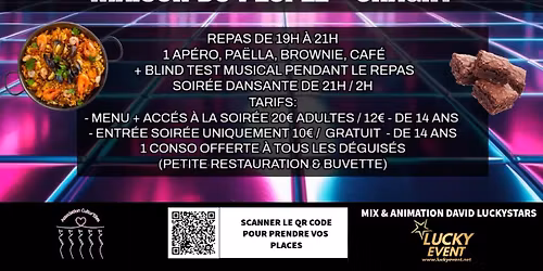 Soir\u00e9e & Repas Ann\u00e9es 80\u2019s