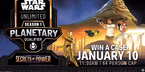 SWU Secrets of Power Planetary Qualifier