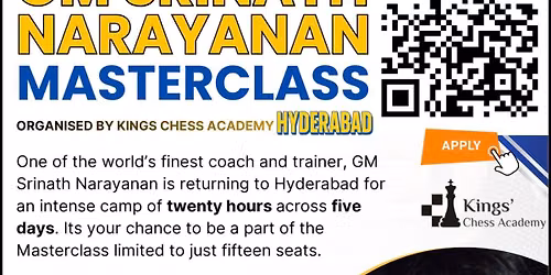 GM Srinath Narayanan Camp in Hyderabad 