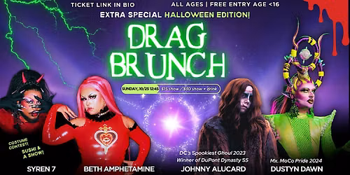 All-Ages HALLOWEEN Drag Brunch!