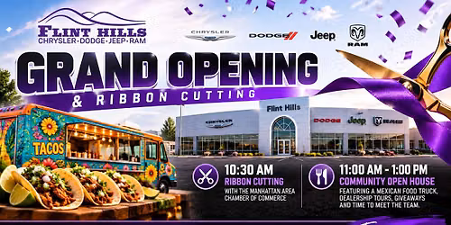 Flint Hills CDJR Grand Opening & Ribbon Cutting