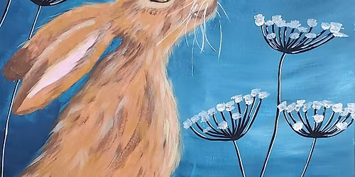 Paint & Fizz Luna Hare