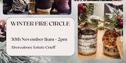 Winter Fire Circle