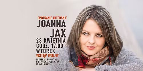 Spotkanie autorskie z Joann\u0105 Jax!