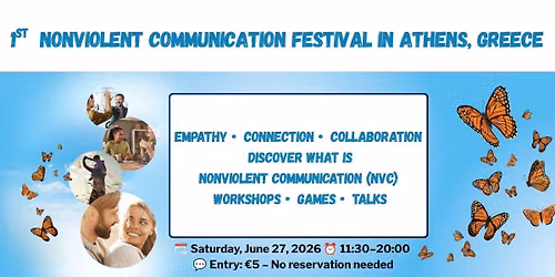 1st Nonviolent Communication Festival in Athens, Greece
