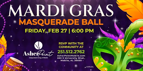 Mardi Gras Masquerade Ball