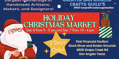 Holiday Christmas Market 2-Day Event!