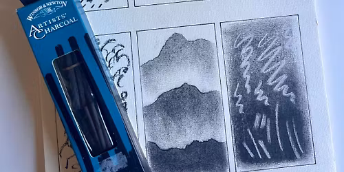 Chalk and Charcoal drawing techniques with artist Louise Earnshaw on Monday 20th April, 2026