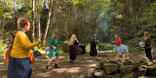Chakra Dancing at the Star Disc, Wirksworth