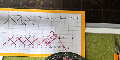 Slow stitching - appliqu\u00e9 for beginners