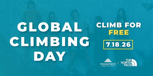 Climb for FREE on Global Climbing Day
