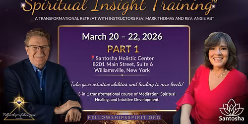 Spiritual Insight Training | Part 1 | March 2026