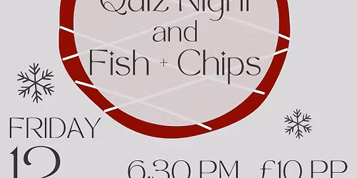 Christmas quiz and dinner