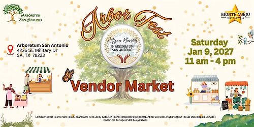 Artisan Markets @Arboretum San Antonio Arbor Fest Vendor Market
